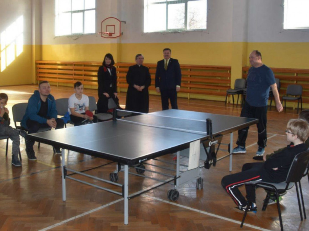 Turniej Tenisa Stołowego o Puchar Wójta rozegrany