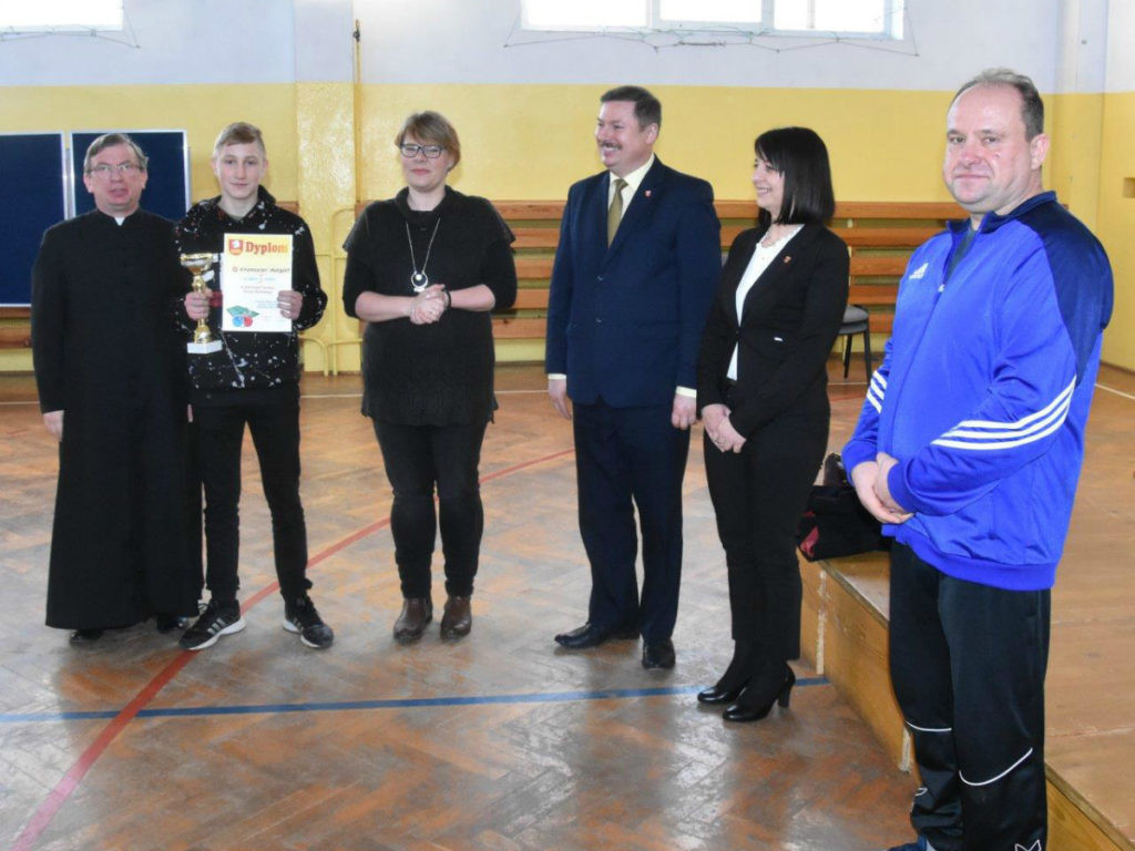 Turniej Tenisa Stołowego o Puchar Wójta rozegrany