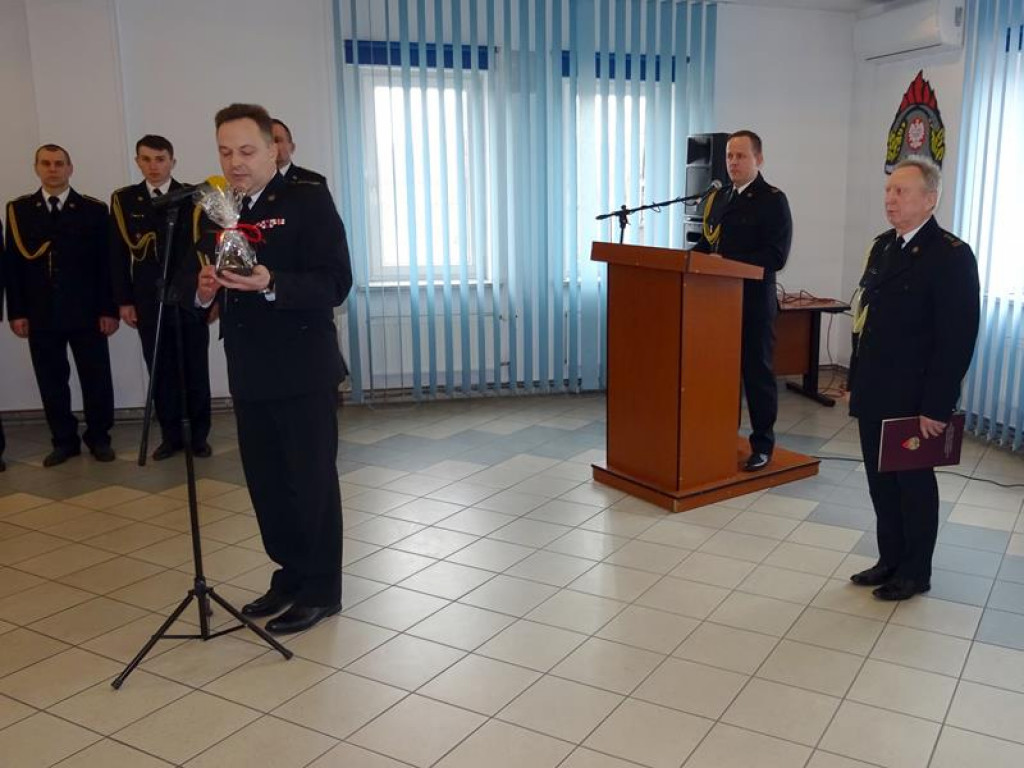 Komendant straży pożarnej przeszedł na emeryturę