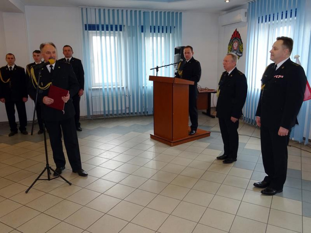 Komendant straży pożarnej przeszedł na emeryturę