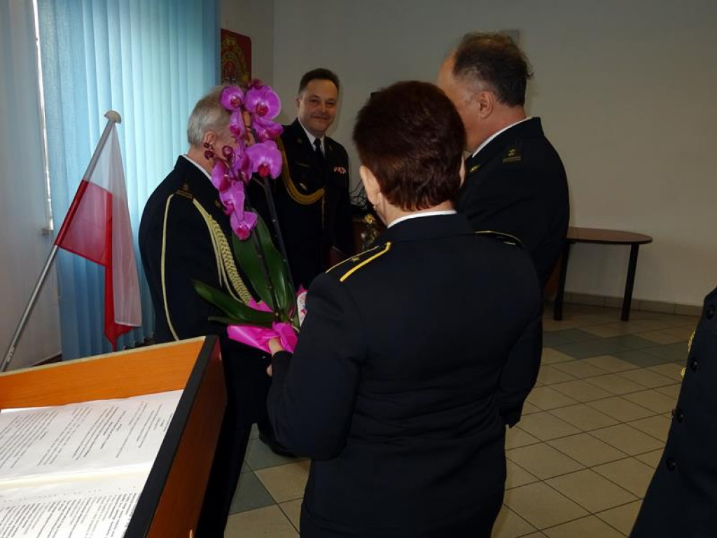 Komendant straży pożarnej przeszedł na emeryturę