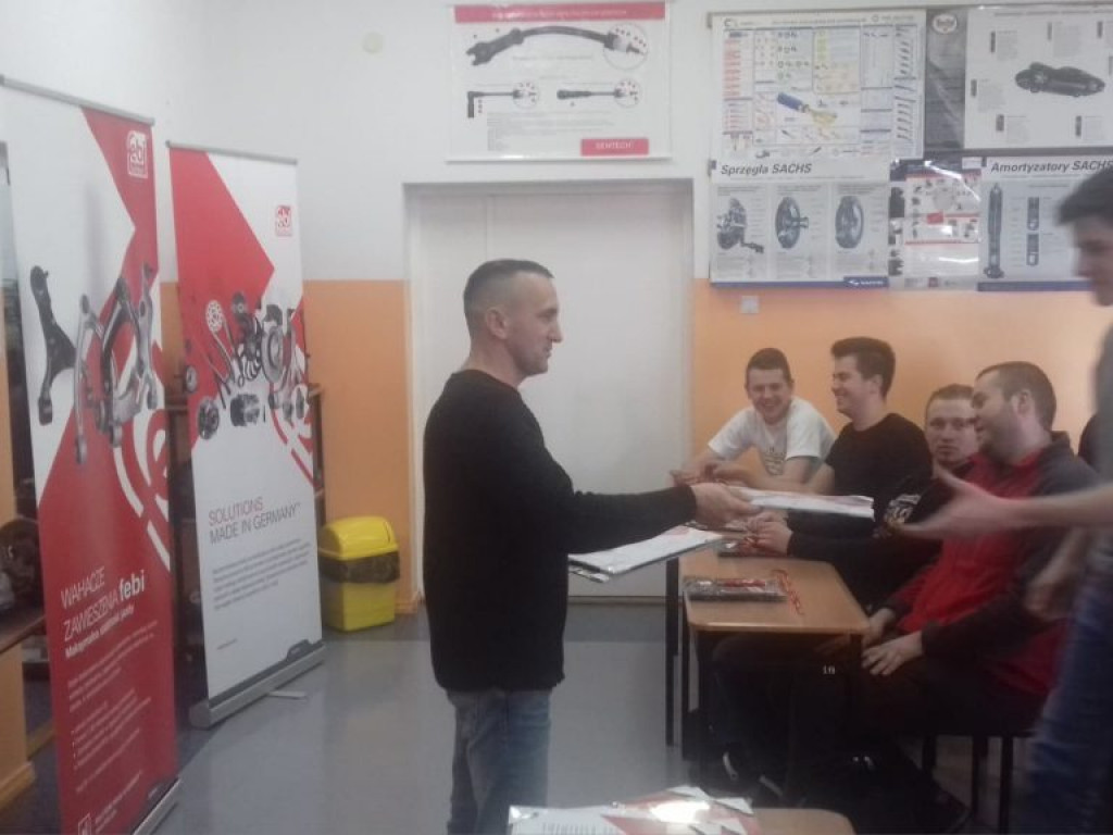 Szkolenie dla uczniów klas samochodowych ZSP