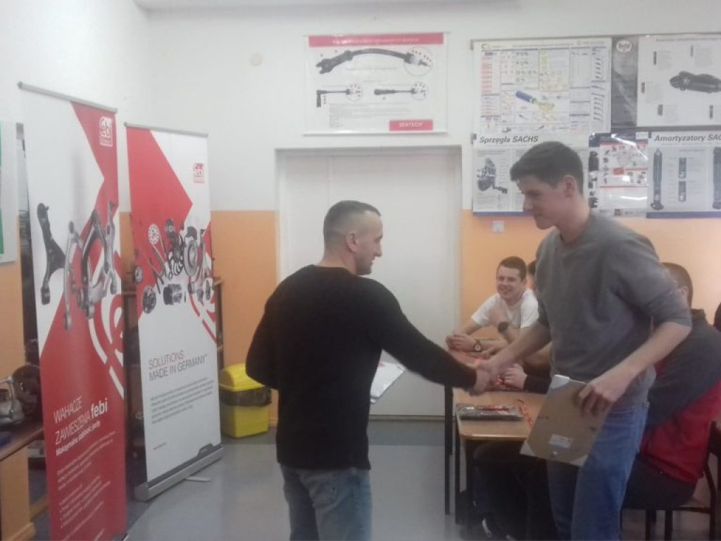 Szkolenie dla uczniów klas samochodowych ZSP