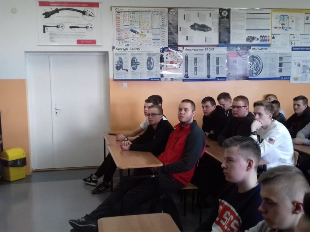 Szkolenie dla uczniów klas samochodowych ZSP