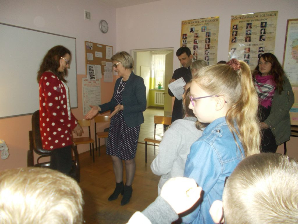 Spotkanie autorskie w Szkole Podstawowej w Ostrówkach