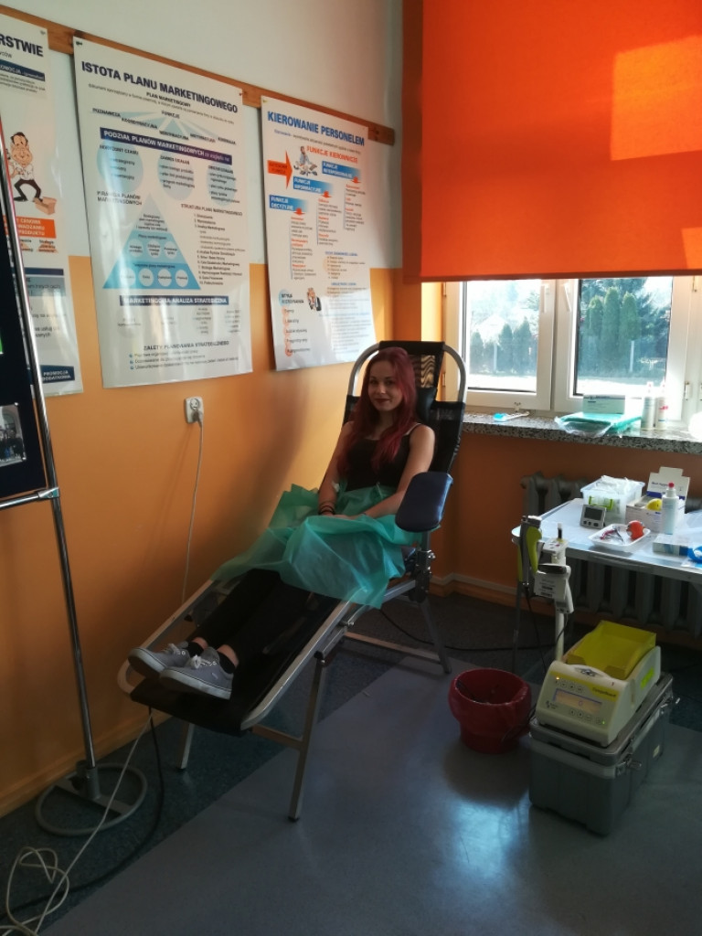 Oddawanie krwi w ZSP