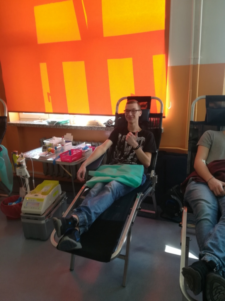 Oddawanie krwi w ZSP