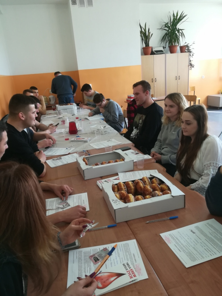 Oddawanie krwi w ZSP