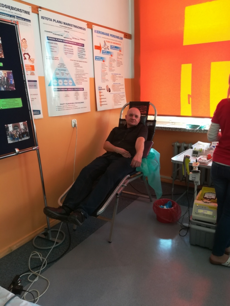 Oddawanie krwi w ZSP