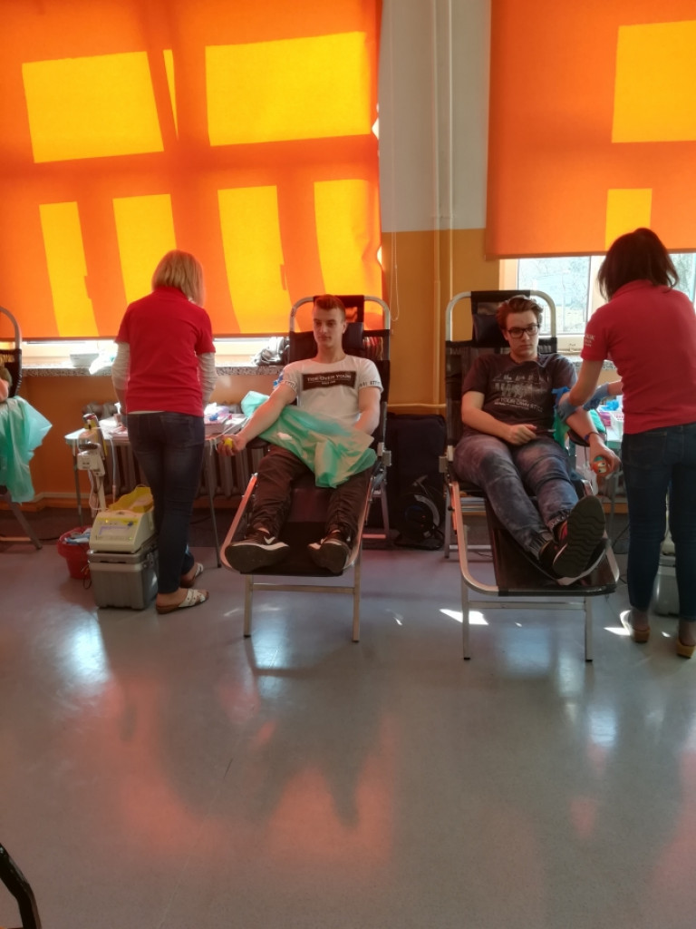 Oddawanie krwi w ZSP