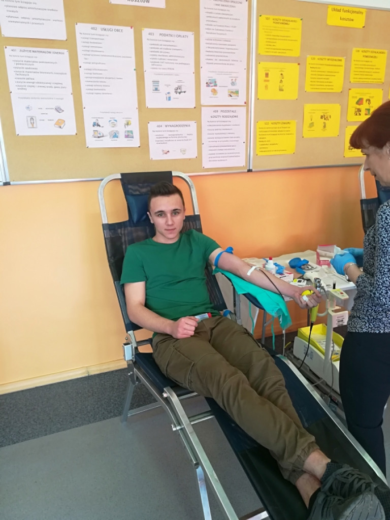 Oddawanie krwi w ZSP