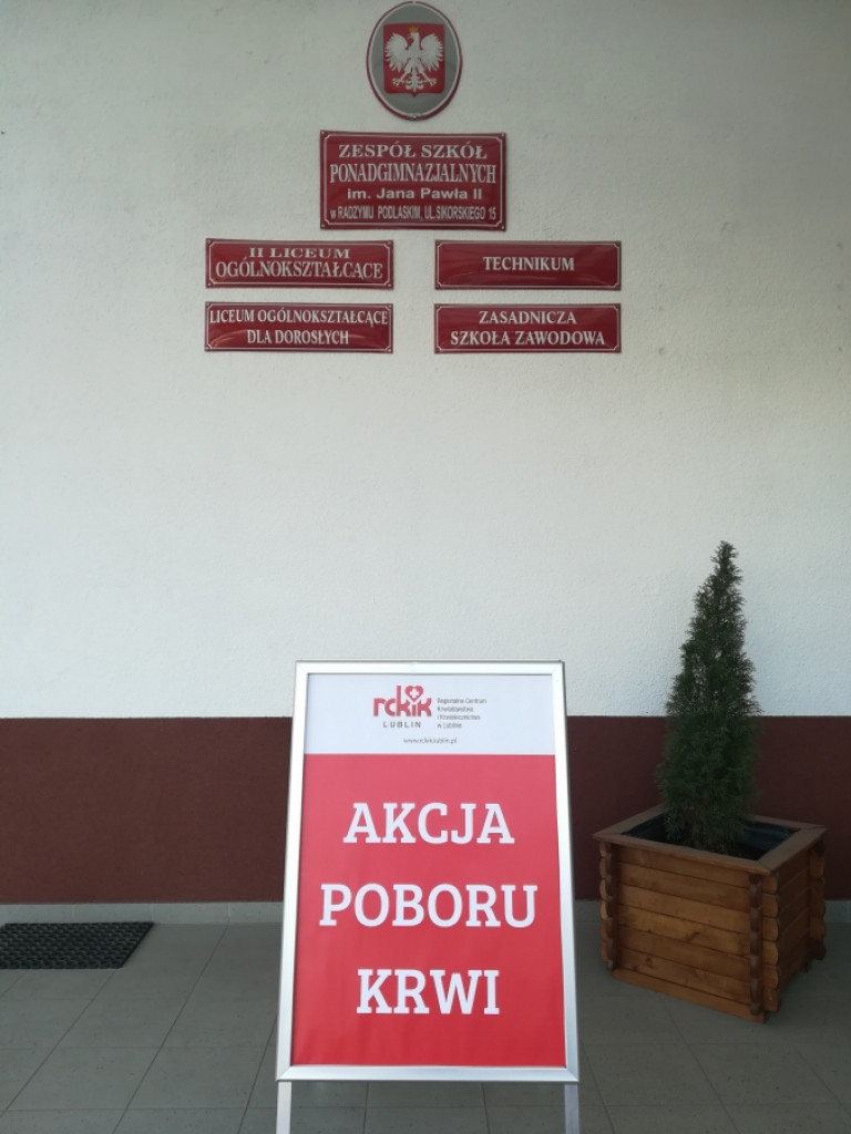 Oddawanie krwi w ZSP