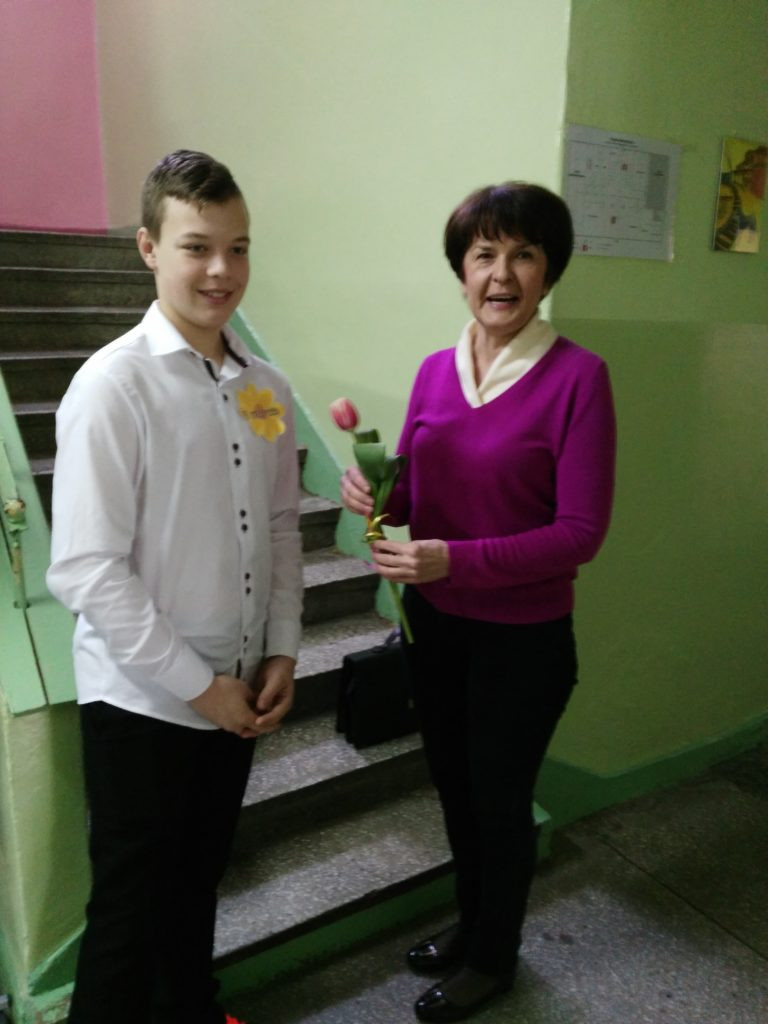 Dzień kobiet w Szkole Podstawowej w Zakrzewie