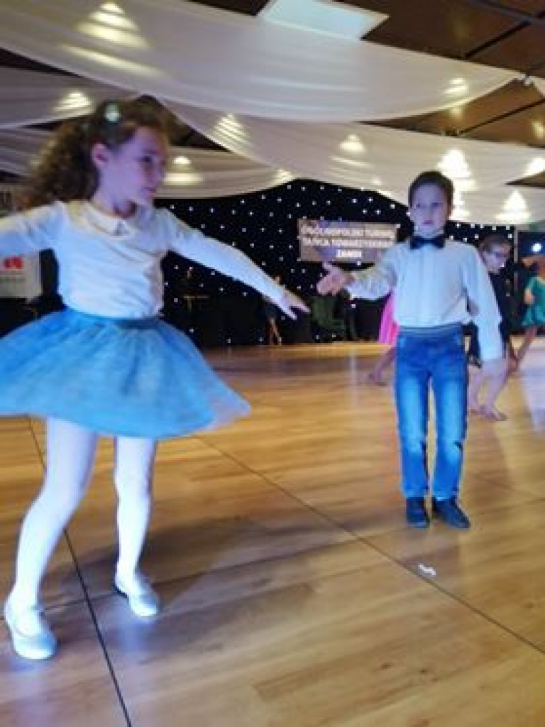 Młodzi tancerze z Radzynia na turnieju w Janowie Podlaskim