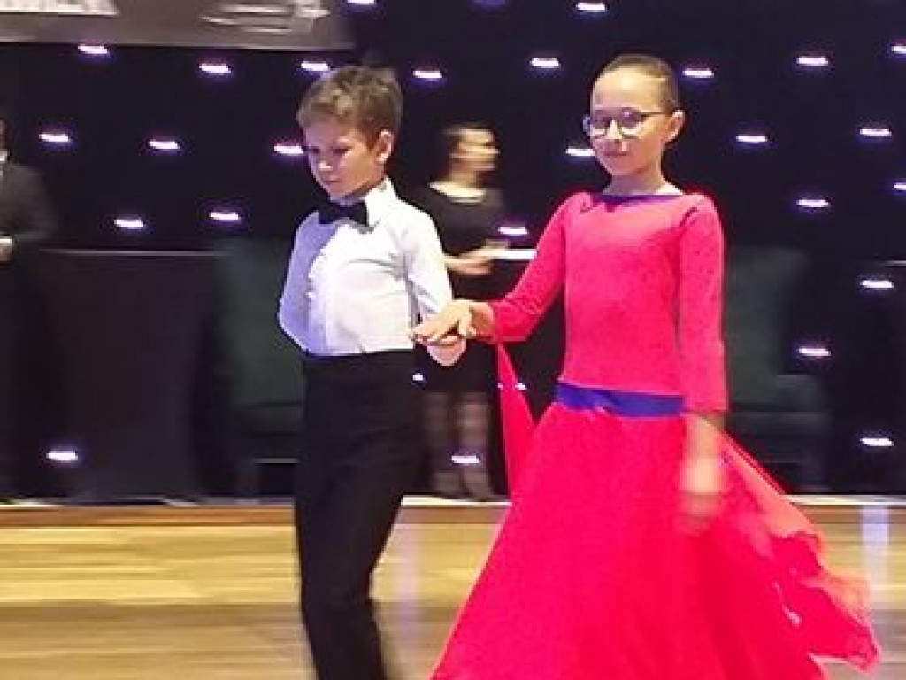 Młodzi tancerze z Radzynia na turnieju w Janowie Podlaskim