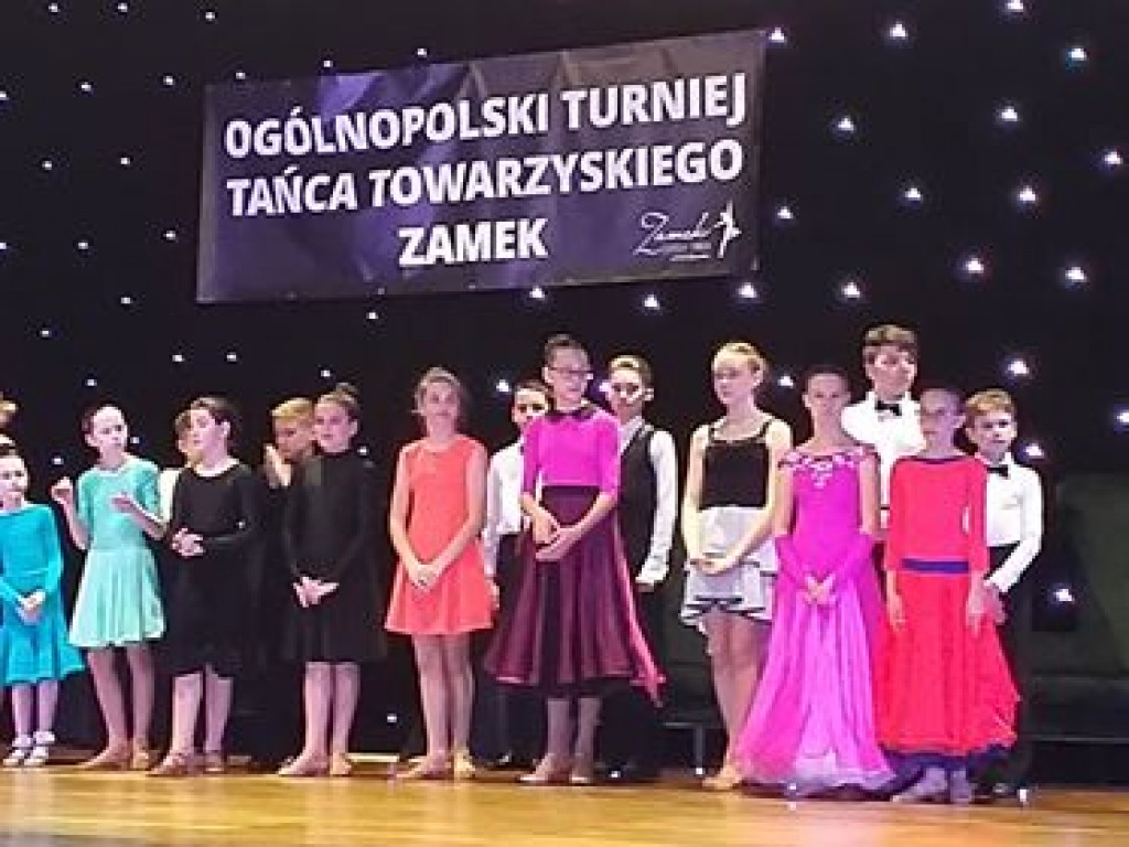 Młodzi tancerze z Radzynia na turnieju w Janowie Podlaskim