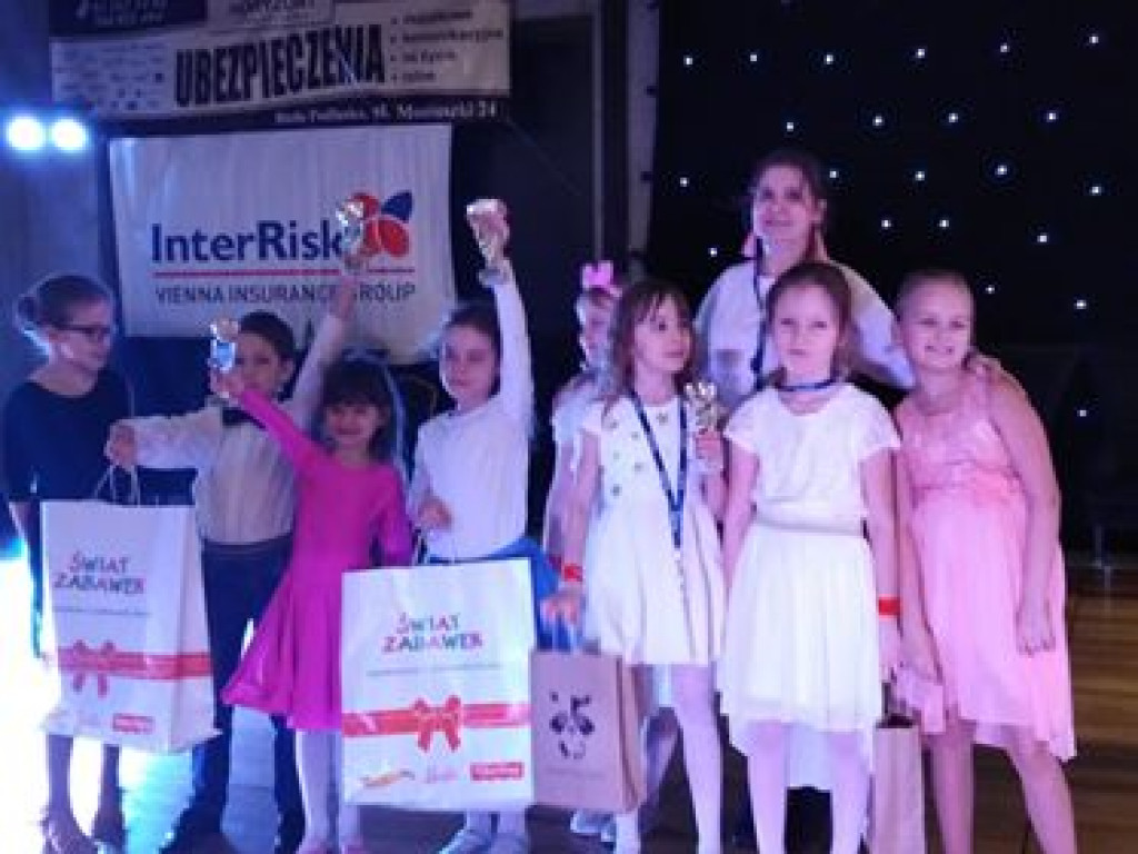 Młodzi tancerze z Radzynia na turnieju w Janowie Podlaskim