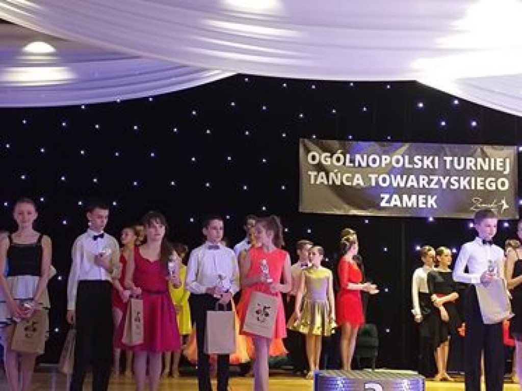 Młodzi tancerze z Radzynia na turnieju w Janowie Podlaskim