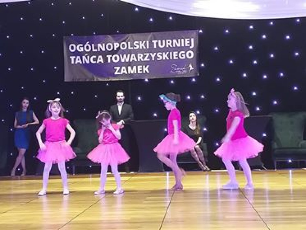 Młodzi tancerze z Radzynia na turnieju w Janowie Podlaskim