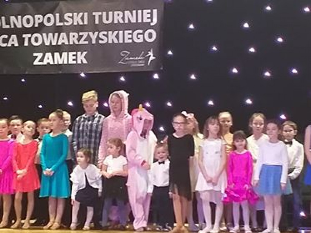 Młodzi tancerze z Radzynia na turnieju w Janowie Podlaskim