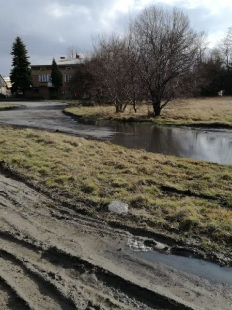 Kałuże małe i duże, czyli o ulicach Lendzinek I i Lendzinek II słów kilka