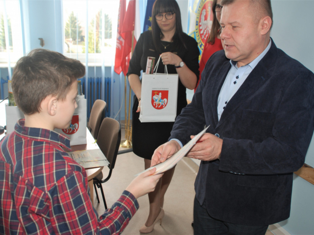 Eliminacje gminne Ogólnopolskiego Turnieju Wiedzy Pożarniczej w gminie Ulan-Majorat: