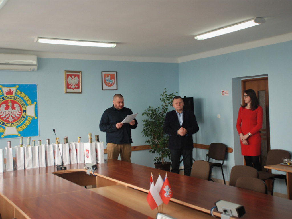 Eliminacje gminne Ogólnopolskiego Turnieju Wiedzy Pożarniczej w gminie Ulan-Majorat: