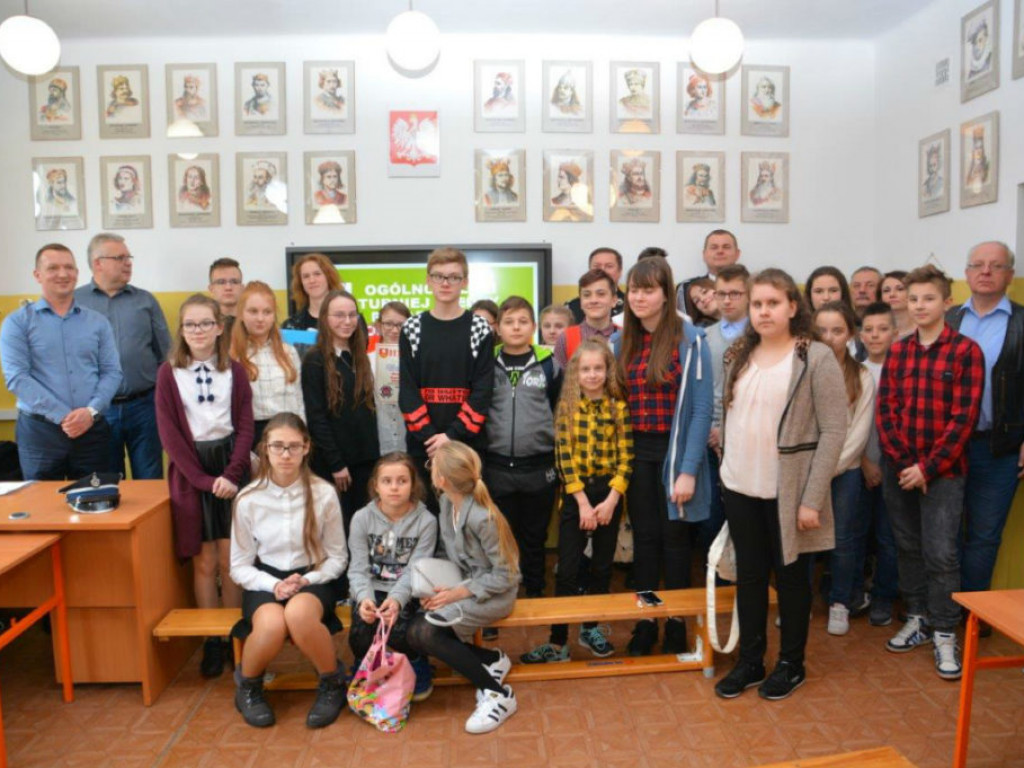 Eliminacje gminne Ogólnopolskiego Turnieju Wiedzy Pożarniczej w gminie Radzyń