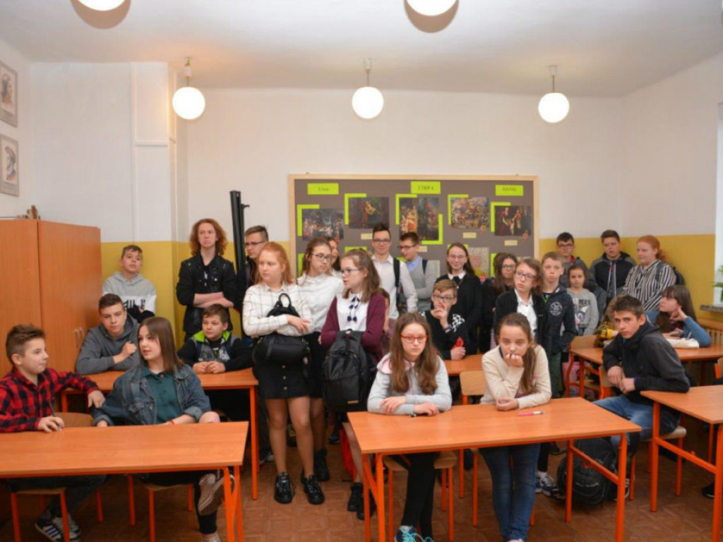 Eliminacje gminne Ogólnopolskiego Turnieju Wiedzy Pożarniczej w gminie Radzyń