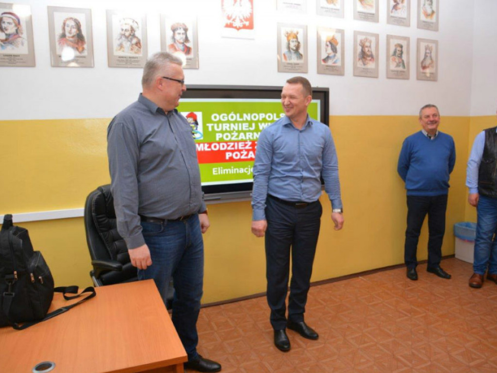 Eliminacje gminne Ogólnopolskiego Turnieju Wiedzy Pożarniczej w gminie Radzyń