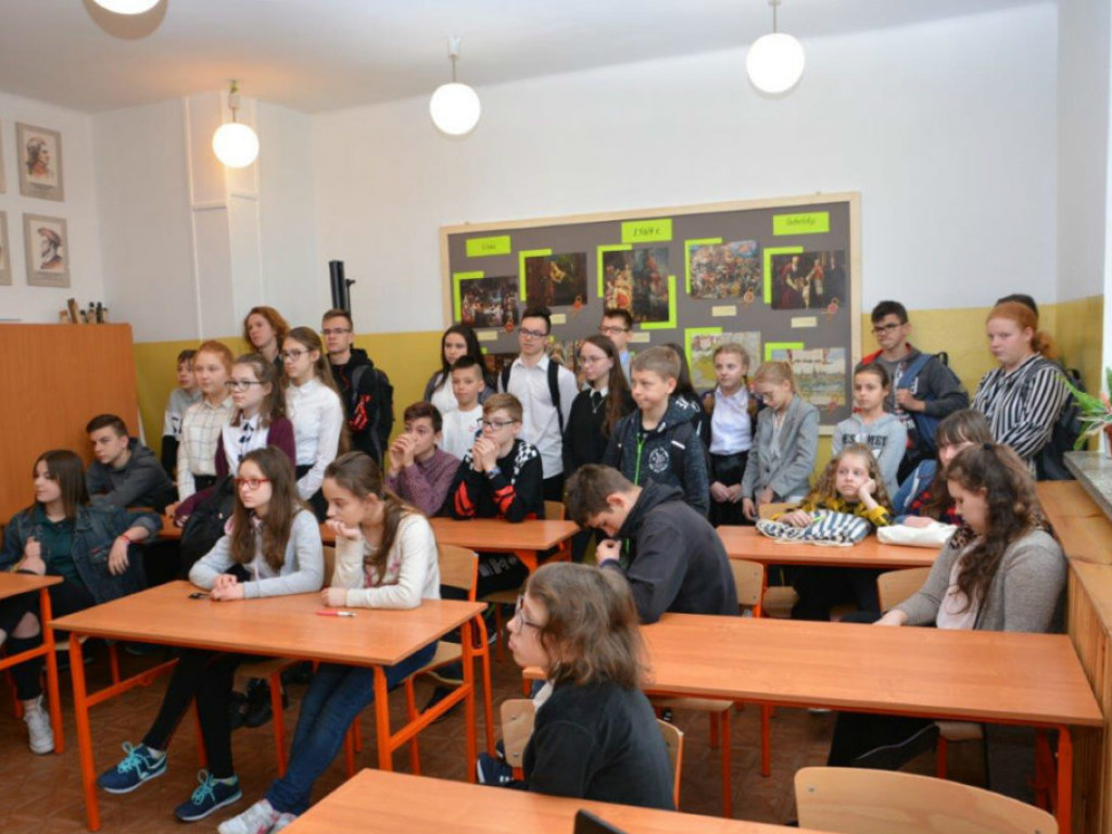 Eliminacje gminne Ogólnopolskiego Turnieju Wiedzy Pożarniczej w gminie Radzyń