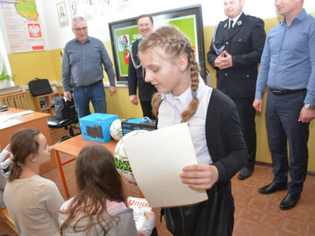 Eliminacje gminne Ogólnopolskiego Turnieju Wiedzy Pożarniczej w gminie Radzyń