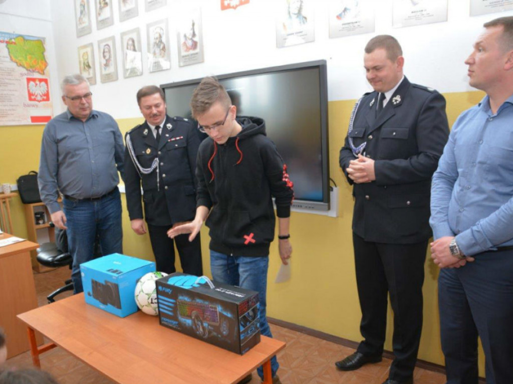 Eliminacje gminne Ogólnopolskiego Turnieju Wiedzy Pożarniczej w gminie Radzyń