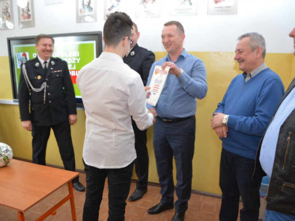 Eliminacje gminne Ogólnopolskiego Turnieju Wiedzy Pożarniczej w gminie Radzyń