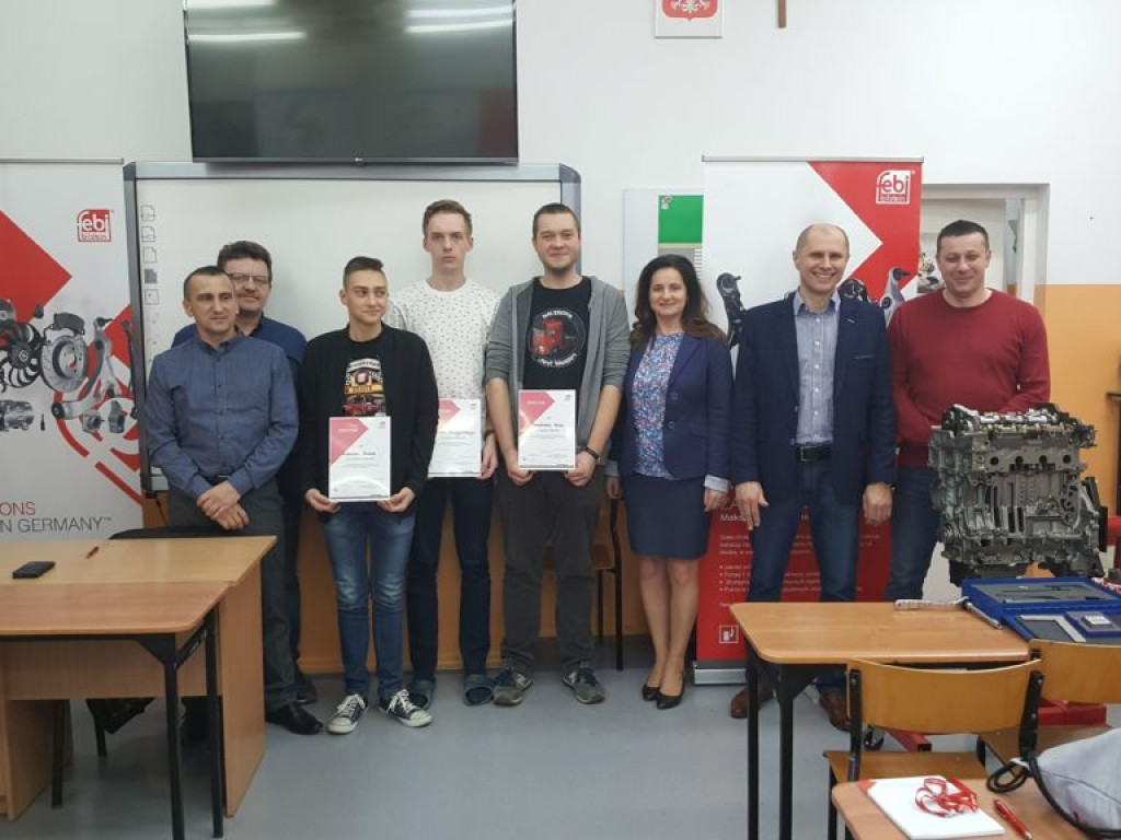Konkurs wiedzy z techniki samochodowej w ZSP