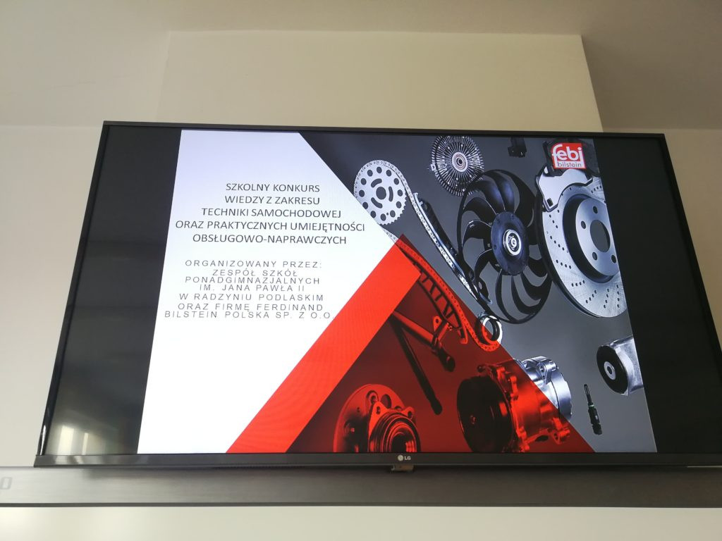 Konkurs wiedzy z techniki samochodowej w ZSP