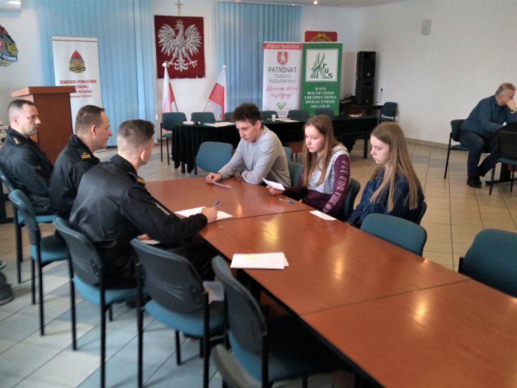 Eliminacje powiatowe Ogólnopolskiego Turnieju Wiedzy Pożarniczej