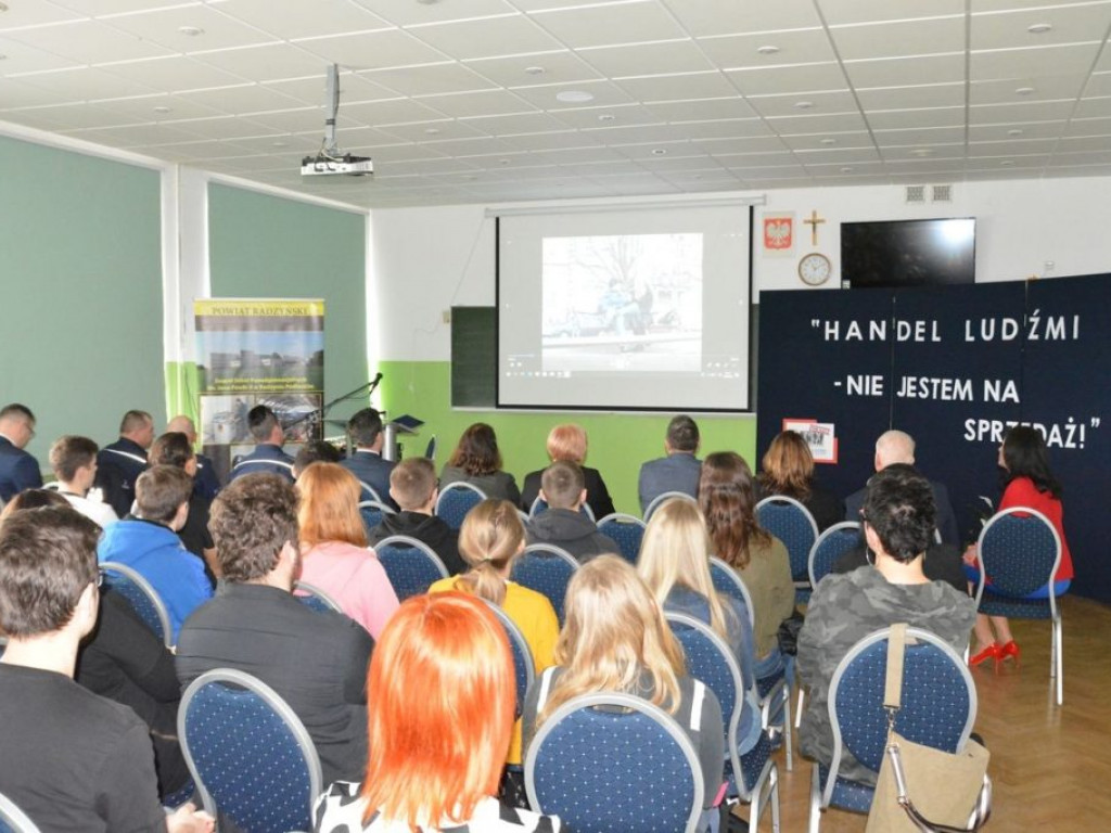 Konferencja w ZSP o handlu ludźmi