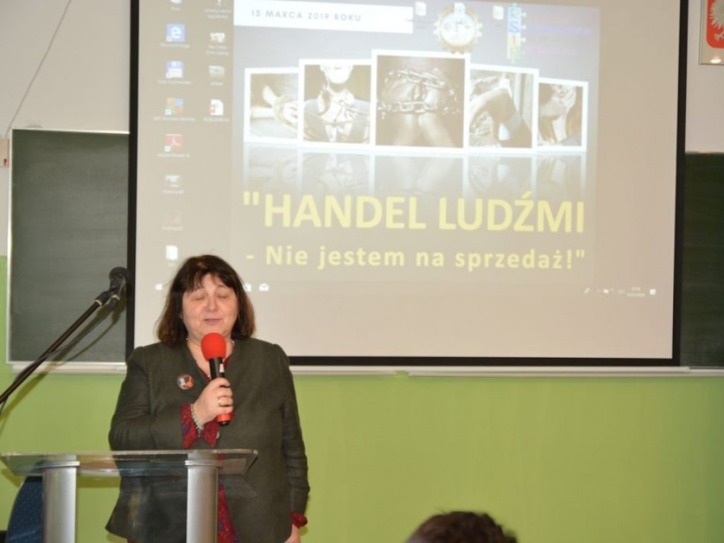 Konferencja w ZSP o handlu ludźmi