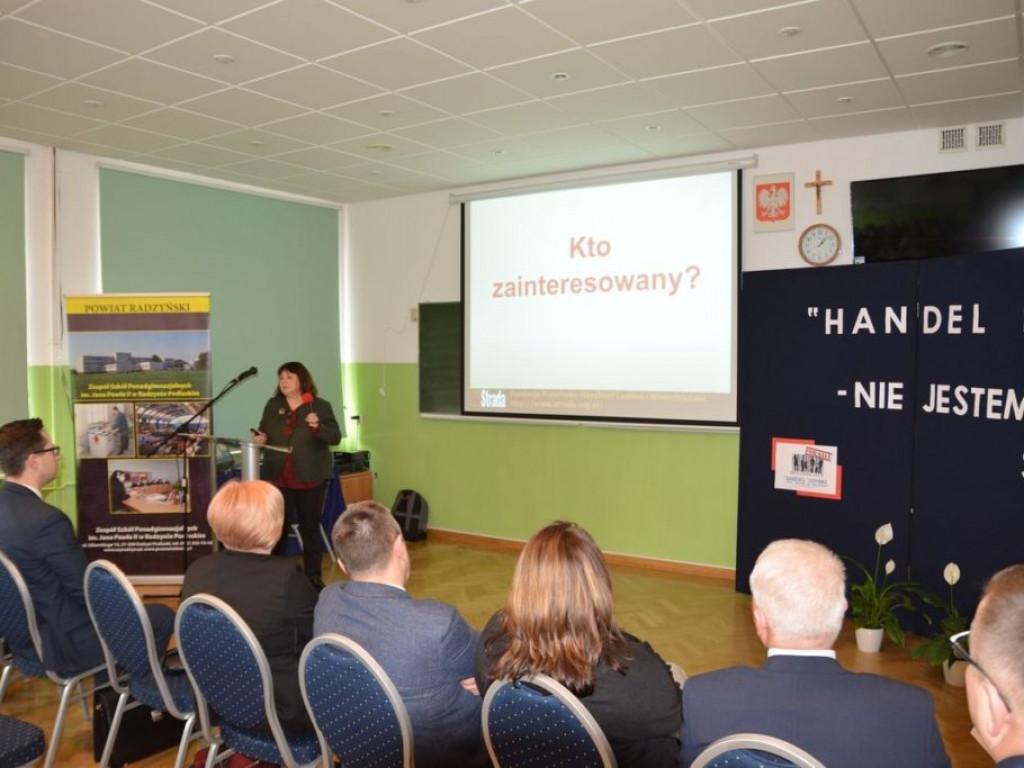 Konferencja w ZSP o handlu ludźmi