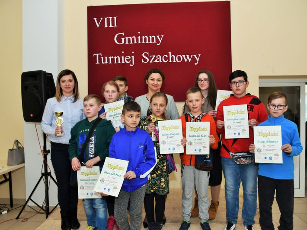 VIII Gminny Turniej Szachowy w Brzozowicy Dużej