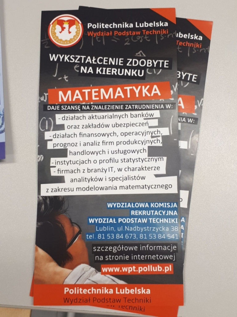 Uczniowie ZSP na dniach otwartych Politechniki Lubelskiej