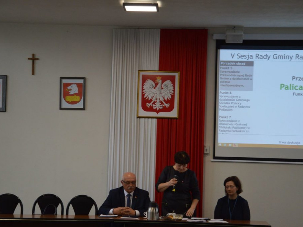 Sprawozdanie z pracy GOPS