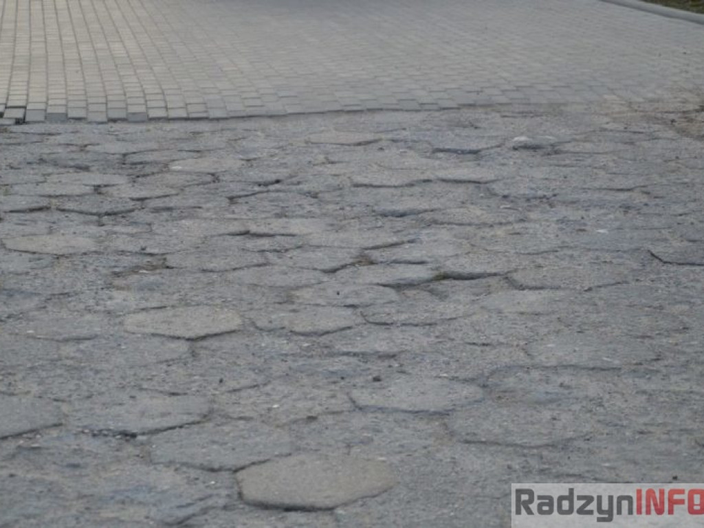 Wstrząsająca droga - ul. Nadwitnie