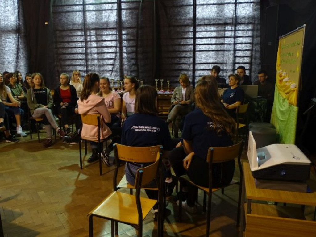 Dzień otwarty w LO w Komarówce - zdjęcia