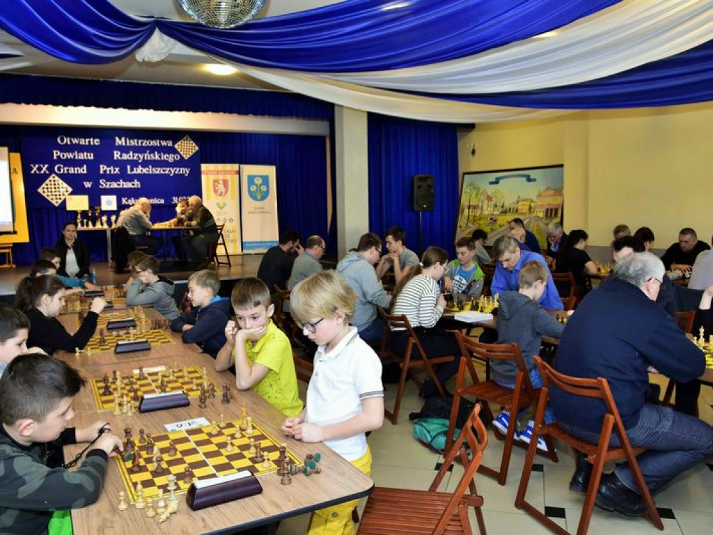 Turniej szachowy w Kąkolewnicy