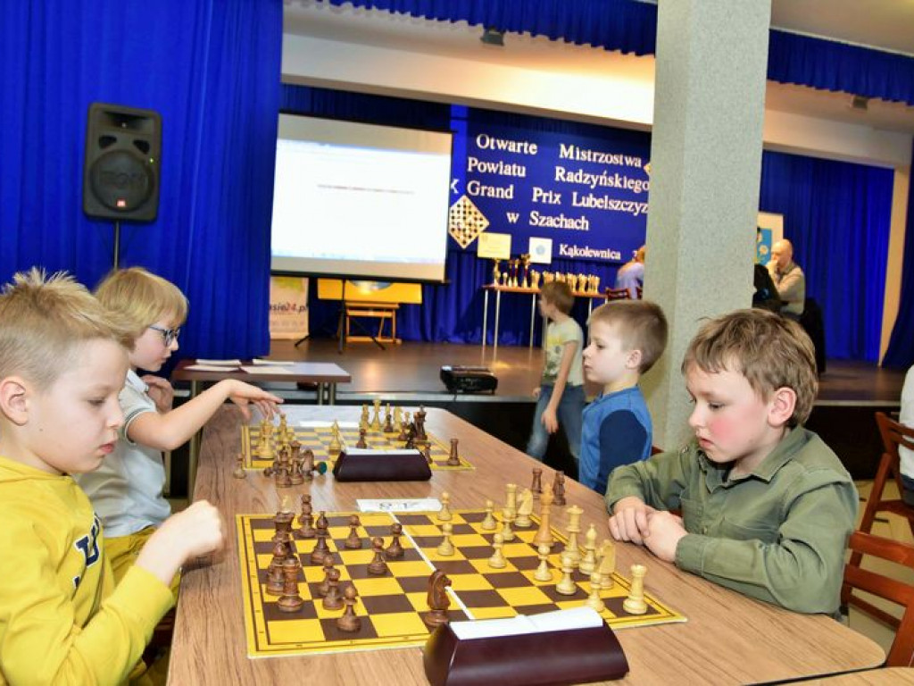 Turniej szachowy w Kąkolewnicy
