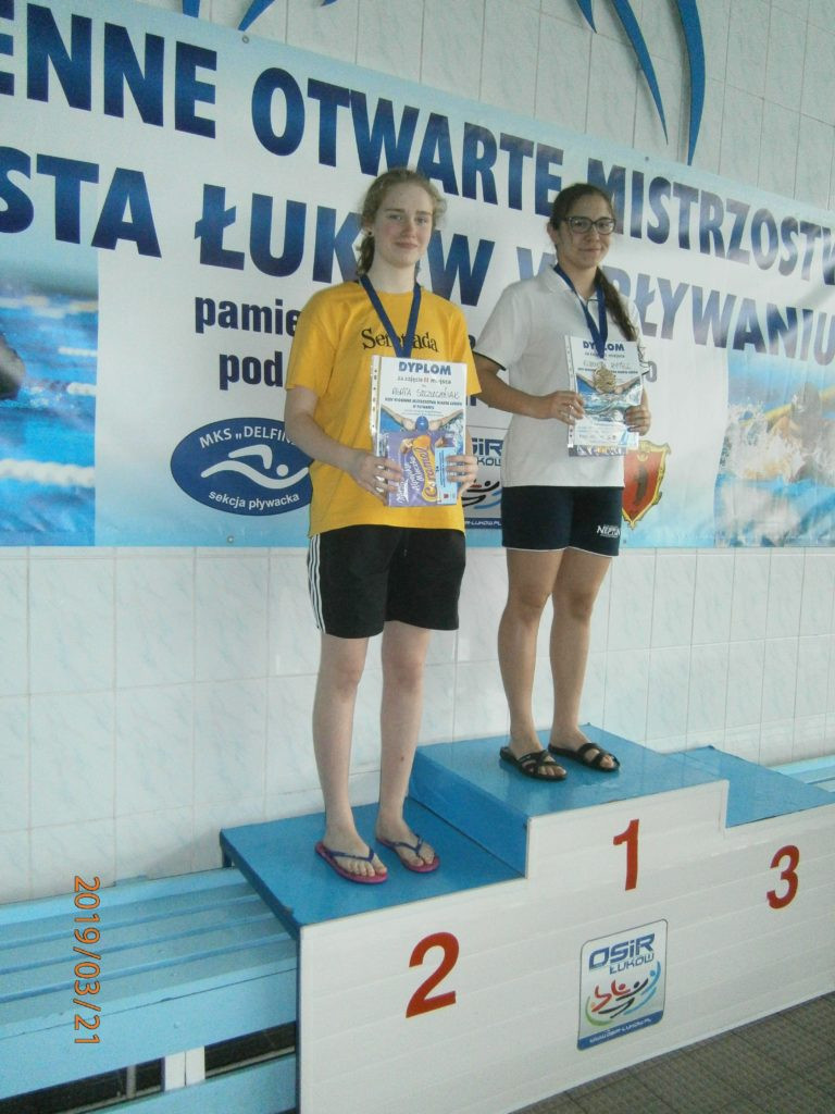 Radzyńscy pływacy na zawodach w Łukowie