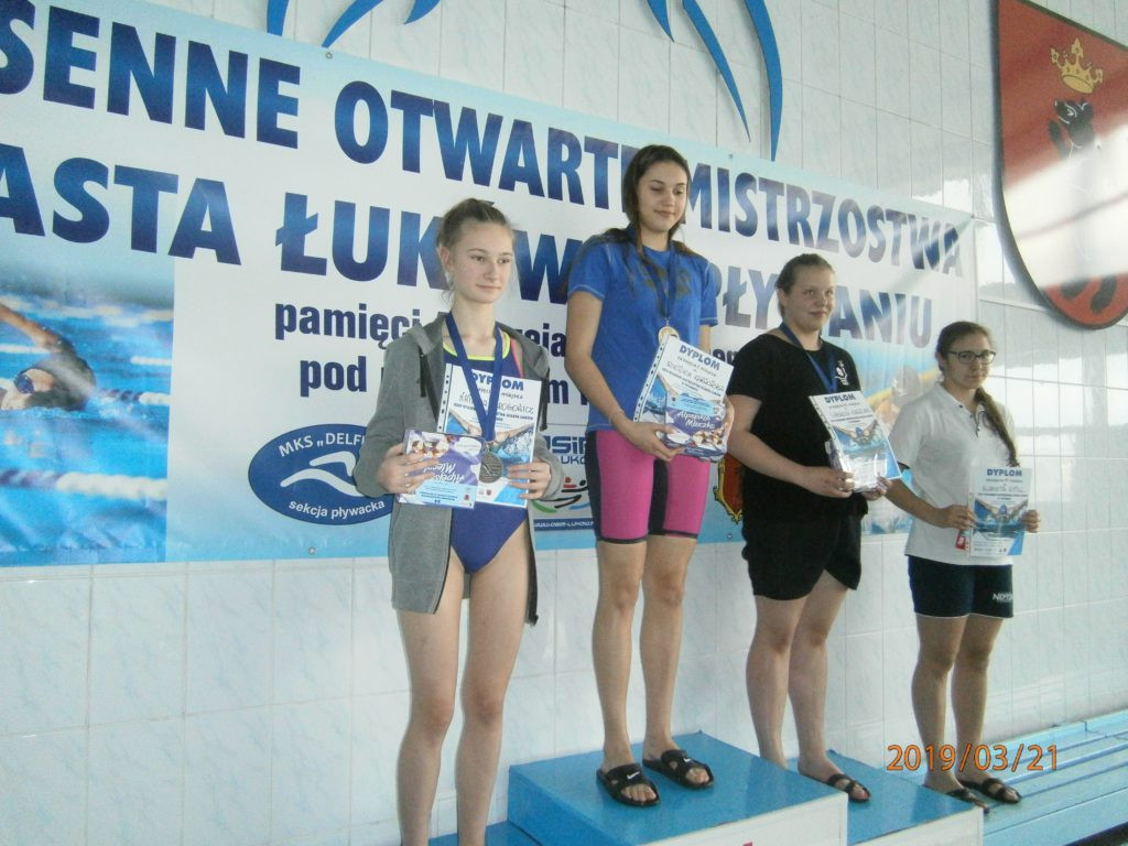 Radzyńscy pływacy na zawodach w Łukowie