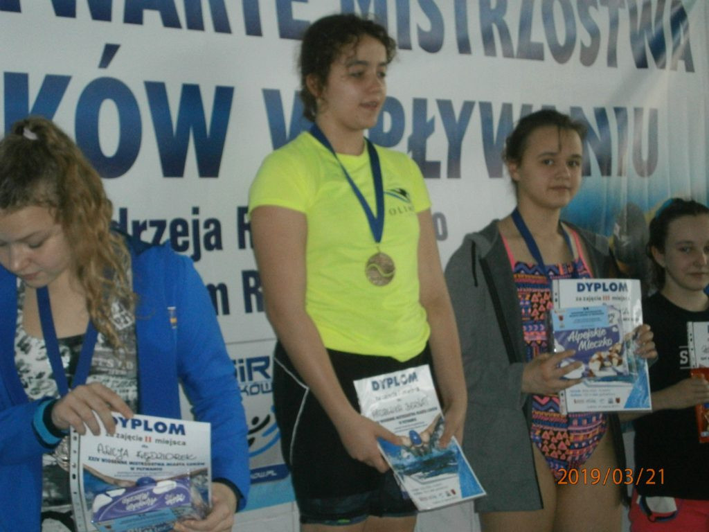 Radzyńscy pływacy na zawodach w Łukowie